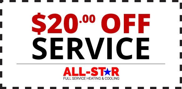 Save $20 on your next service call with All Star Mechanical!
